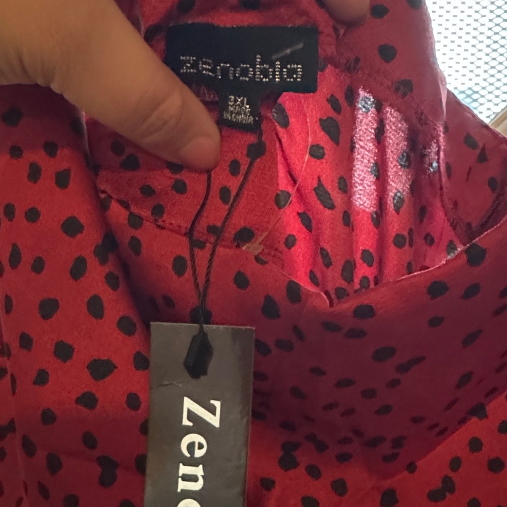 Zenobia Red Ruched Mini Dress - Picture 2 of 2